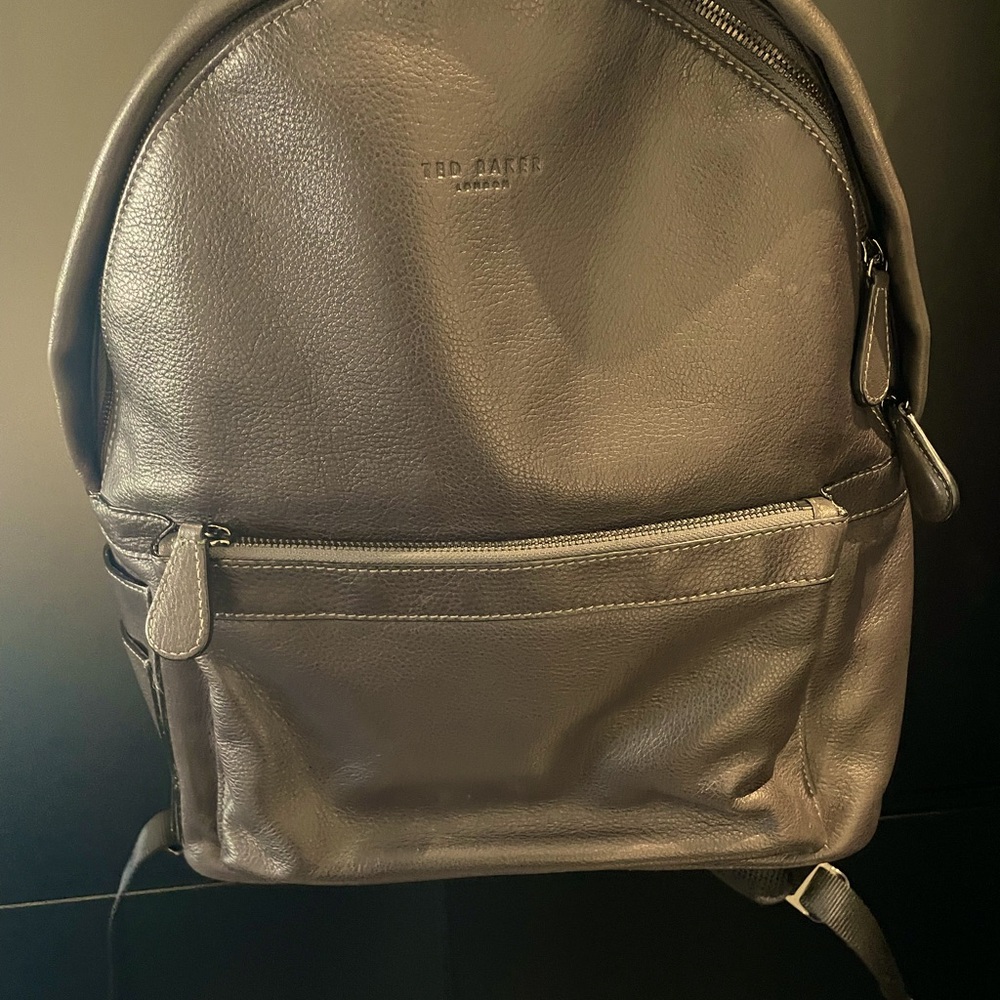 Ted Baker leather backpack. Condition like new